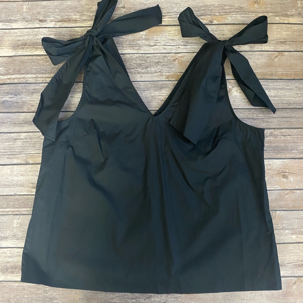 Sleeveless Button-Back Tank Top